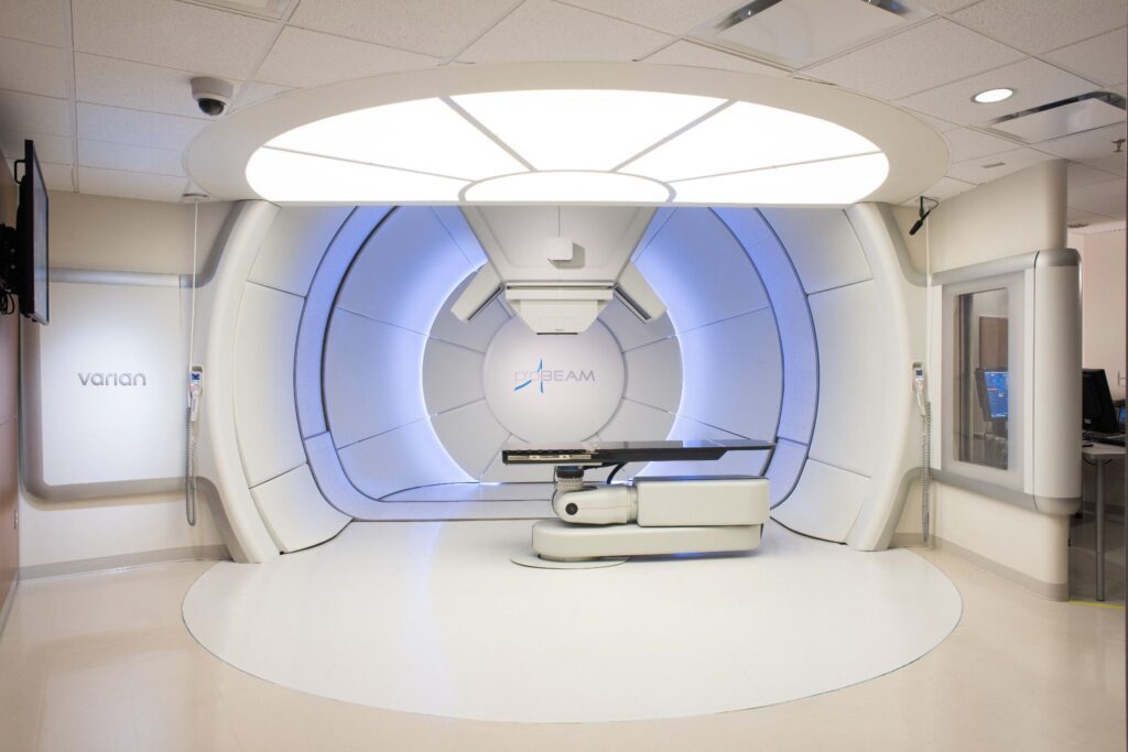 Varian ProBeam proton therapy for cancer has fewer side effects.
