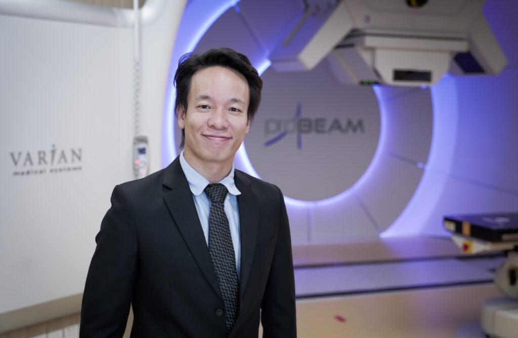 Dr Looi Wen Shen treats cancer with proton therapy